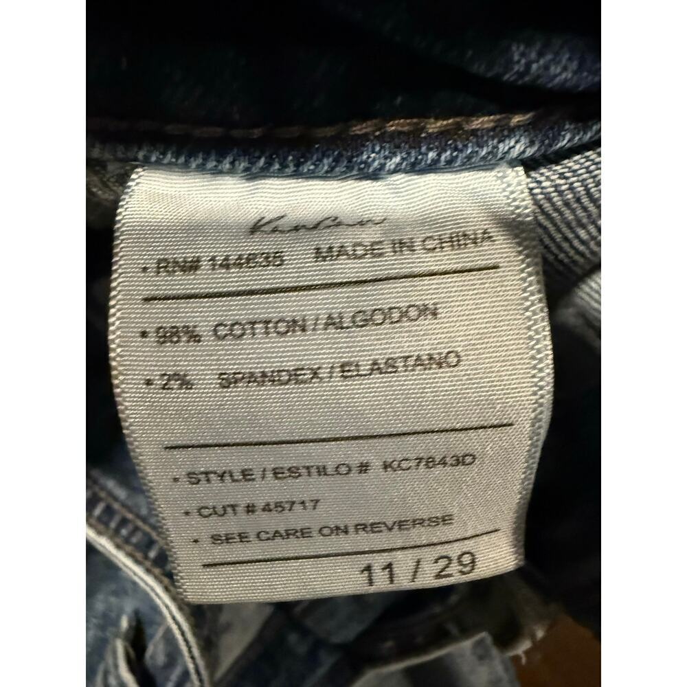 KanCan Avery Straight Leg High Rise Cargo Jeans size 11/29 - Picture 4 of 7